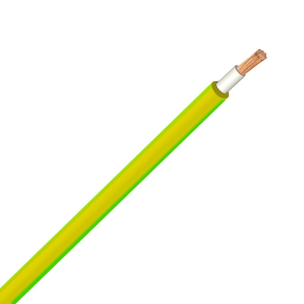 Omerin H07V-K 6mm2 CuA1 jaune liseré vert - C-100m