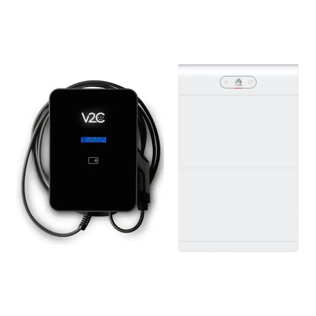 Kit V2C TRYDAN PRO Mono 7,4kW + Huawei 12kW