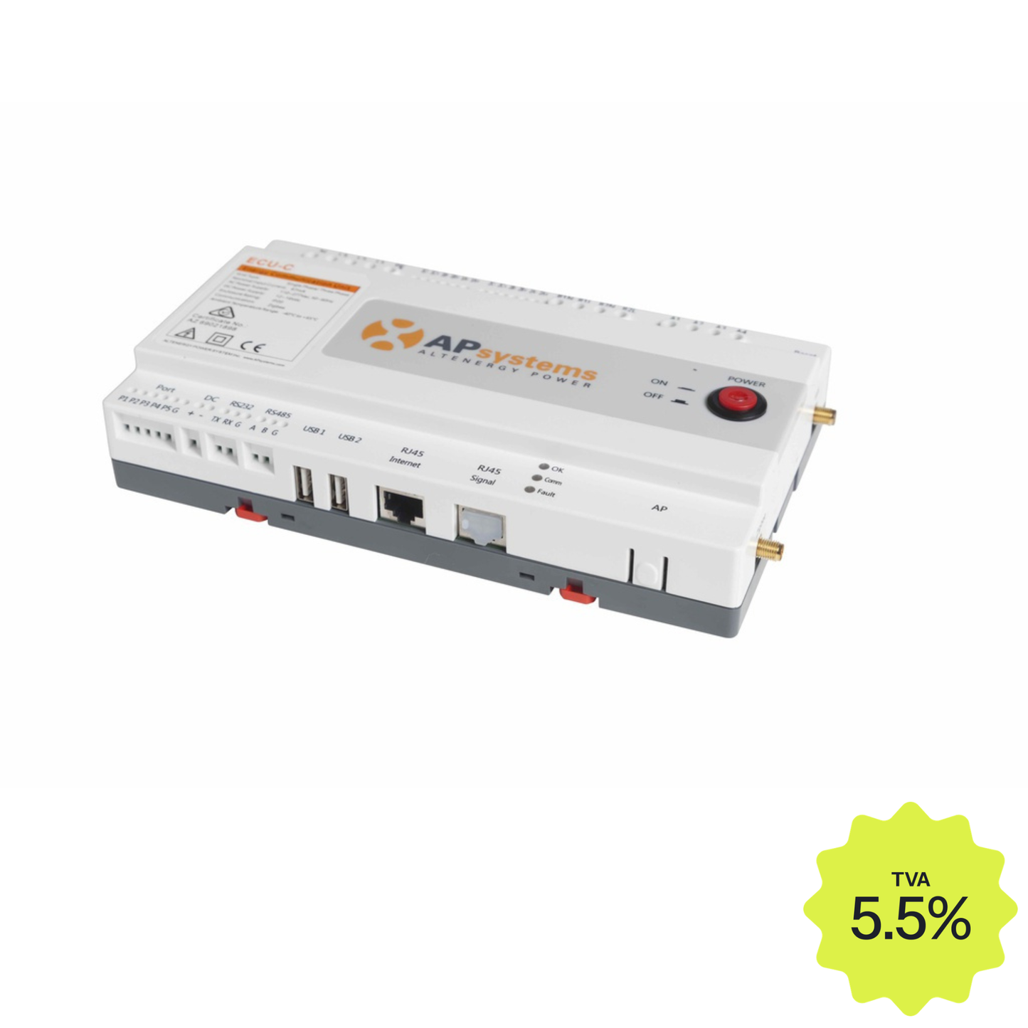 Monitoring APsystems ECU-C
