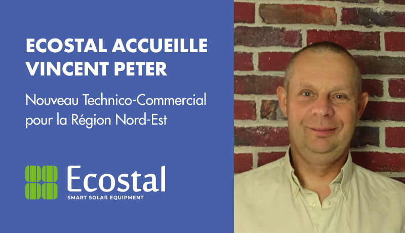 L'équipe Ecostal se renforce dans la région Nord-Est ! Bienvenue à Vincent Peter !