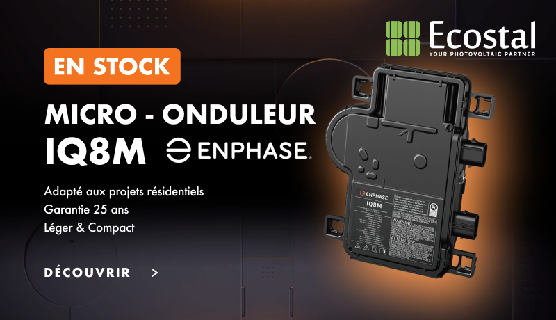 IQ8M - le nouveau produit star d'Enphase au catalogue et EN STOCK !