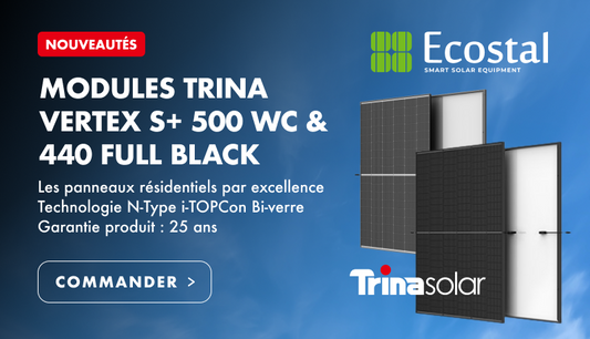 Lancez vos projets avec les nouveaux panneaux TRINA SOLAR 500 Wc et 440 Wc FULL BLACK !