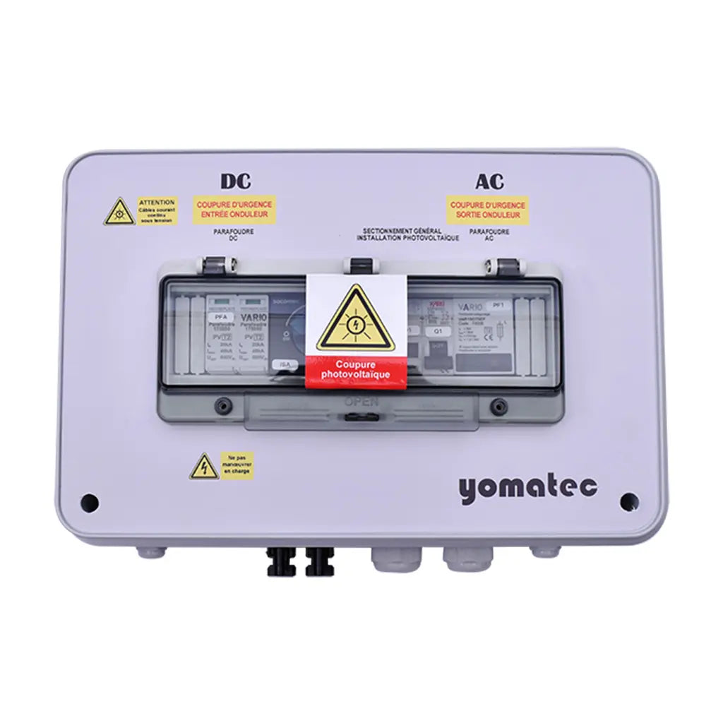 Compact AC/DC Protection Case for SolarEdge SE5000H/SE6000H Single-Phase UPS -