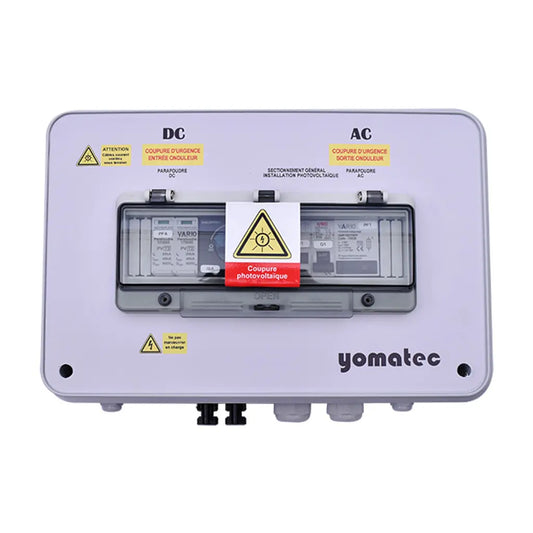 Autoconso AC/DC Protection Box for Solis Hybrid S5-EH1P(5-6)K-L (RHI) single-phase inverters - 2-year warranty -