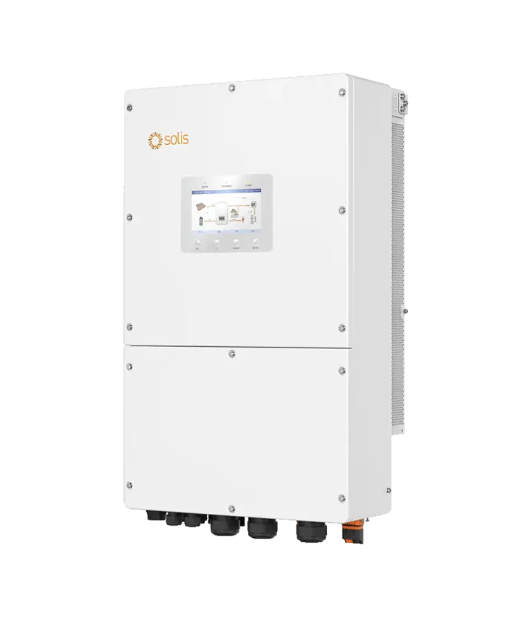 Onduleur Solis S6, 40kW/40kVA, hybride, triphasé, 4 MPPT - 5 ans de garantie