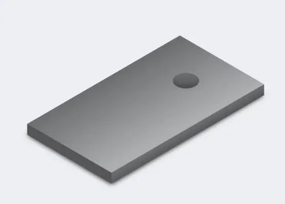 Accessories K2 Systems, Inox Grey, plate adaptor M10 Thumbnail-1