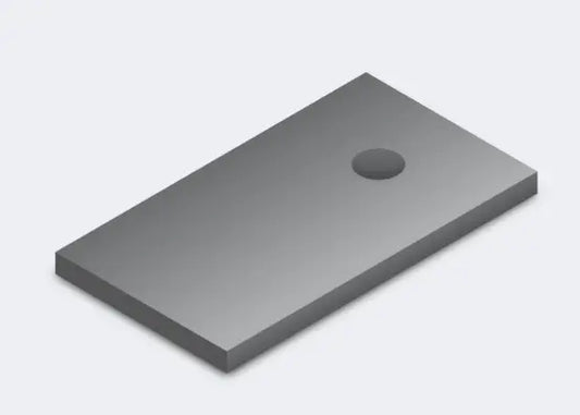 Accessories K2 Systems, Inox Grey, plate adaptor M10
