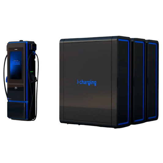 Chargeur I-CHARGING BB Plus (Dispenser Paires with Max Power Unit), kW, three phase, DC, cable 4,7m, 2*CCS2 - 2 ans de garantie