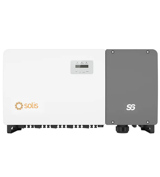 Onduleur Solis S6, 100kW/110kVA, triphasé, 10 MPPT, DC SW, PID, AFCI 1.0 (avec AC switch) - 5 ans de garantie