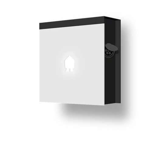 SMAPPEE -  Borne de recharge EV Wall Home Monophasé 7,4 kW Prise avec obturateur