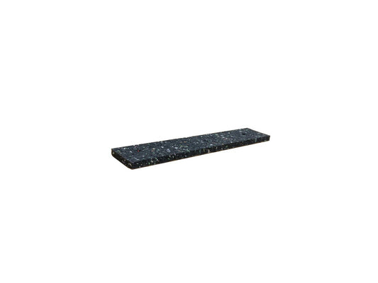 Pied caoutchouc d'extrémité 300x60x15mm + alu - OG00070 - AVASCO