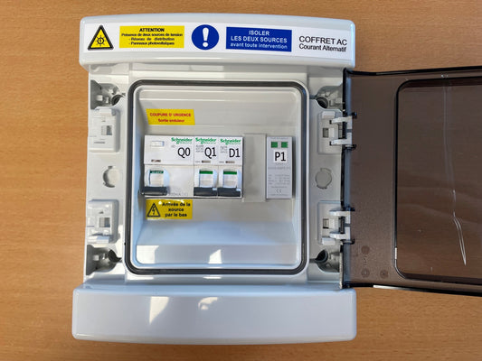 Coffret AC monophasé - Système CTAC 40-300mA Type AC