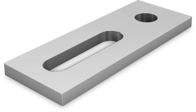 Adaptateur aluminium, M10 - K2 - 