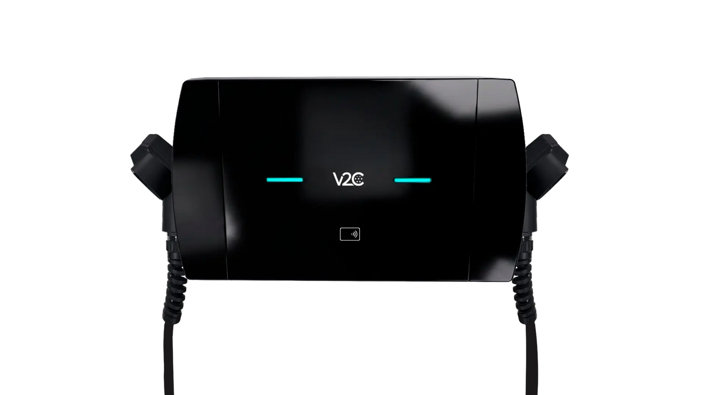 Charger V2C ALV-X2-32-3-OL5-P-MID-F, 44kW, three phase, AC, cable 5m, T2S - 3 years warranty