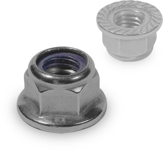 Ecrou hexagonal autobloquant dentelé M8 -  K2 - 2002744
