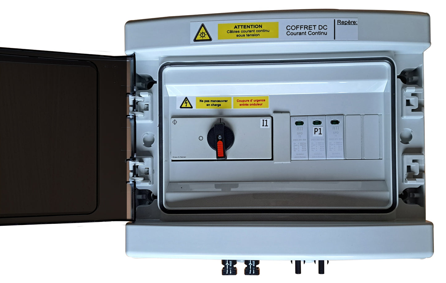 Coffret DC , CTDC 40-1000 2MC4 (1 MPPT / 2 chaines)