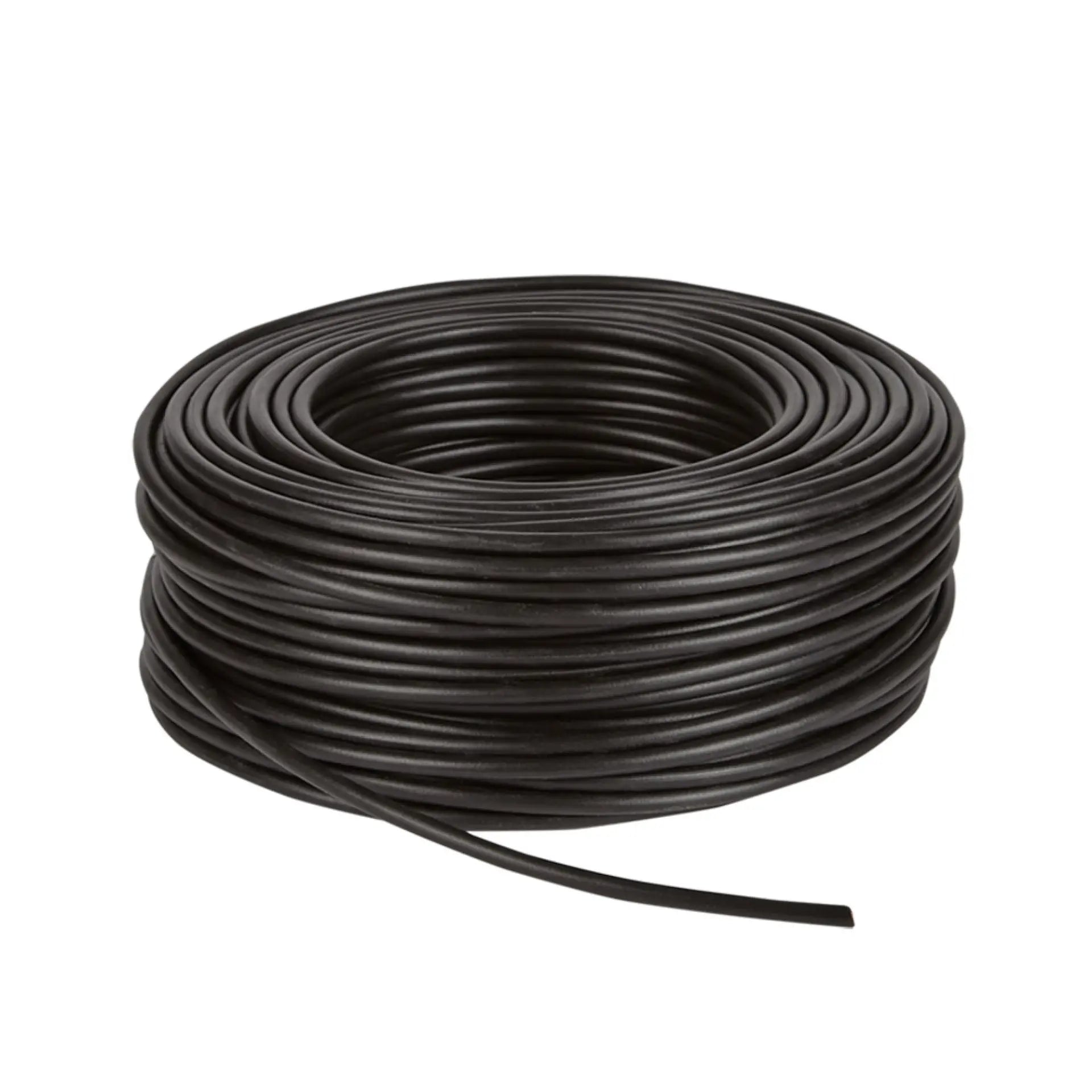 Black cable - diameter 6 mm² - 50m spool