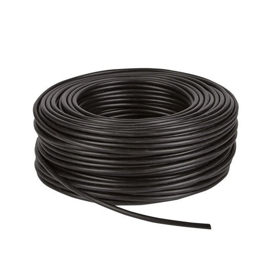 Black cable - diameter 6 mm² - 50m spool