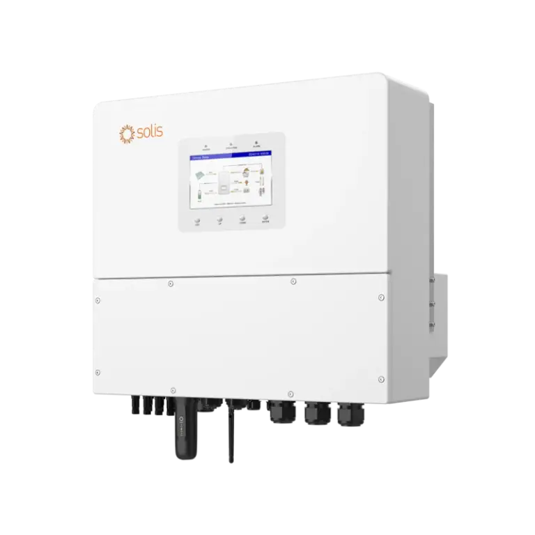 Onduleur Solis S6, 20kW/20kVA, hybride, triphasé, 4 MPPT - 5 ans de garantie