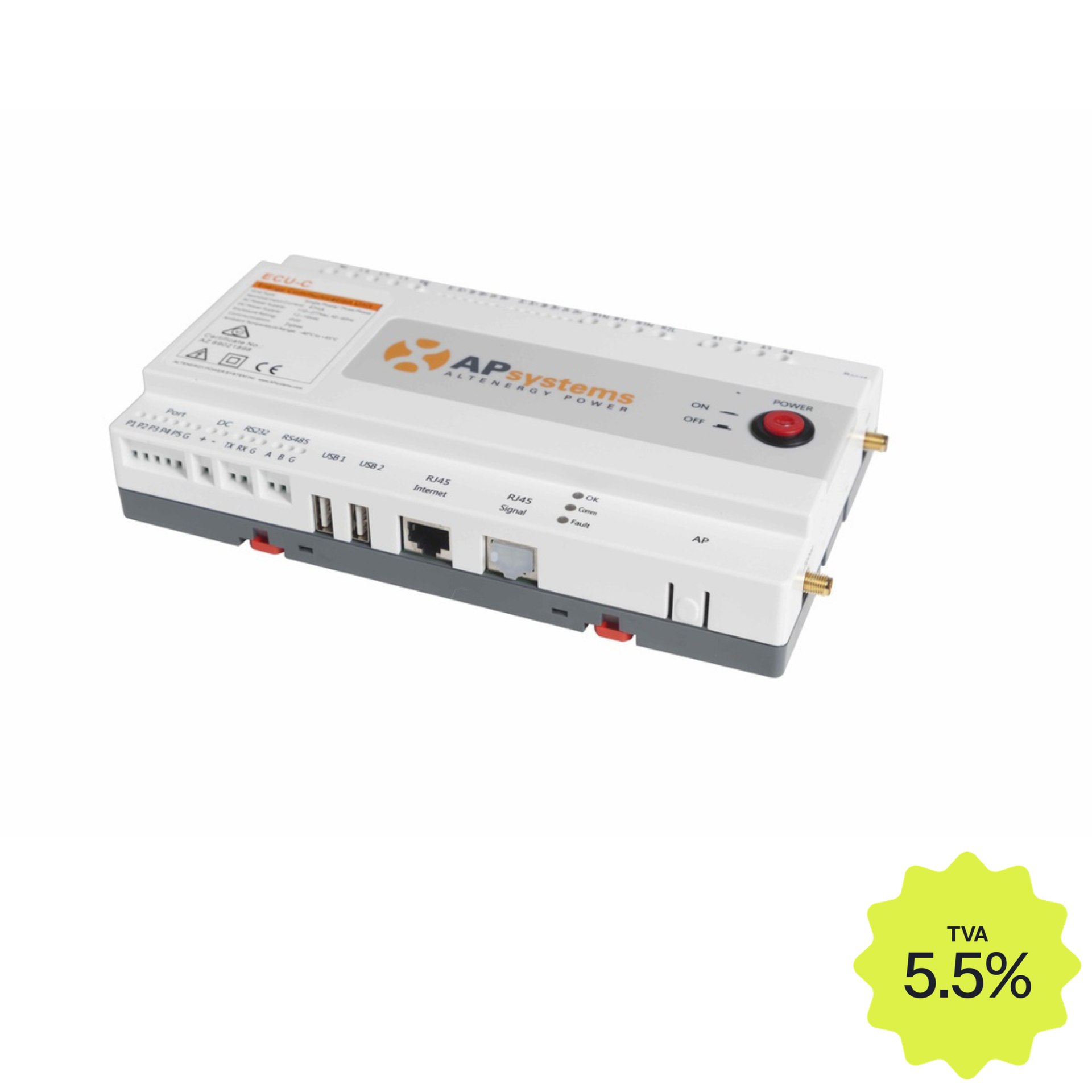 Monitoring APsystems ECU-C