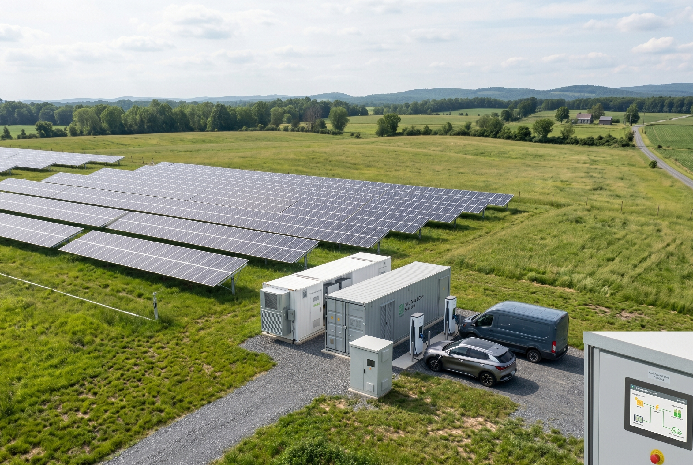 BESS industriel Ecostal - stockage energie entreprise