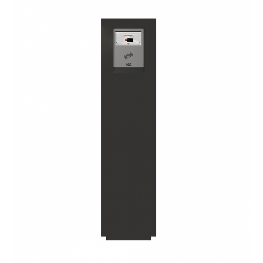 V2C POLE PRO 2X22KW - SUR PIED - Protections 
et compteurs MID intégrés - Protections 6mA