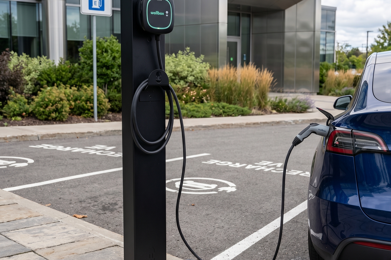 Borne de recharge VE wallbox professionnelle