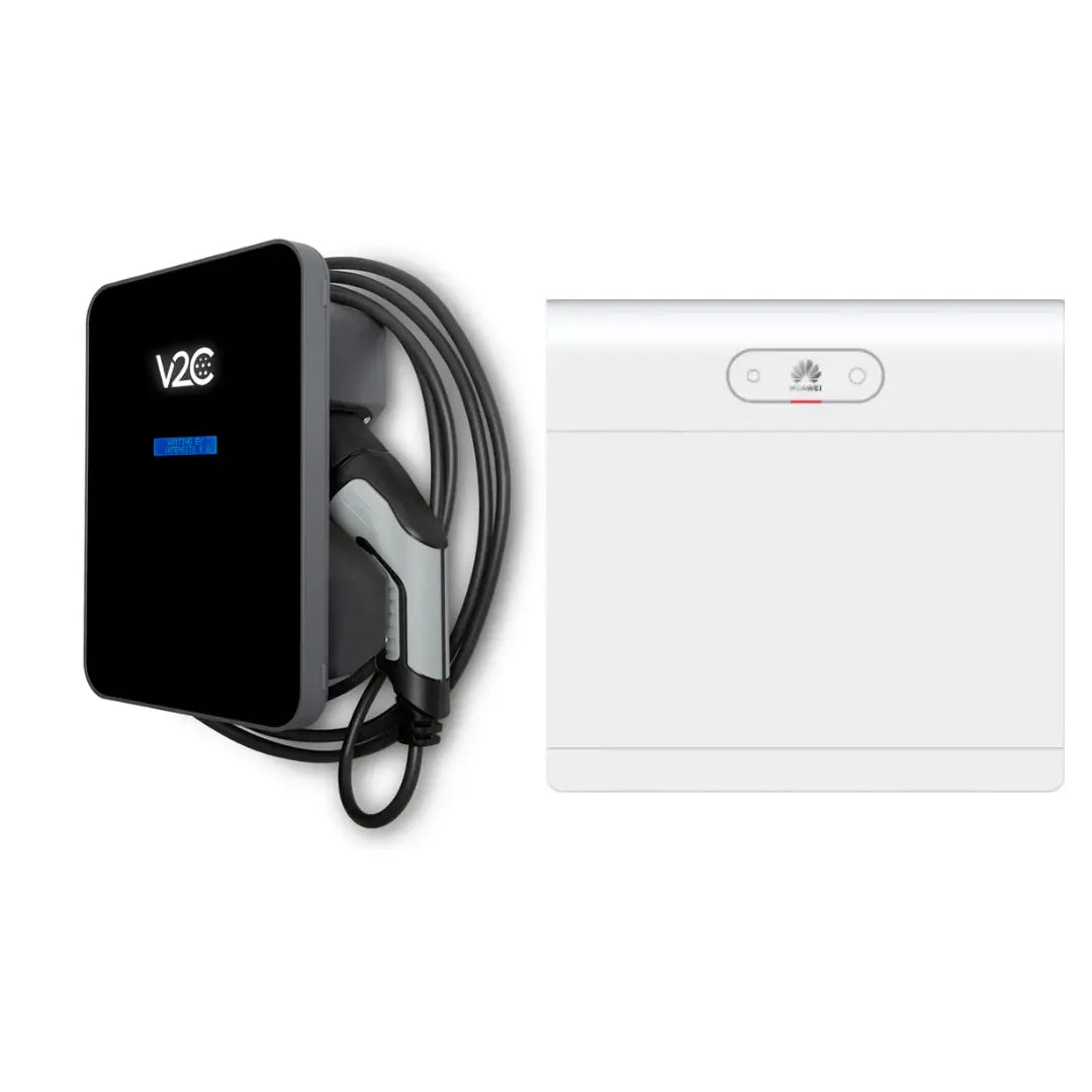 Kit V2C TRYDAN Tri 7,4kW + Huawei 5kW