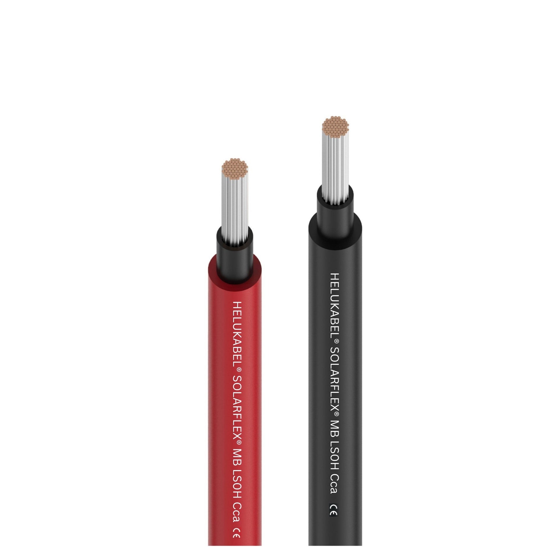 Cable 4mm² rouge 100m TUV/IEC60332 Cca
