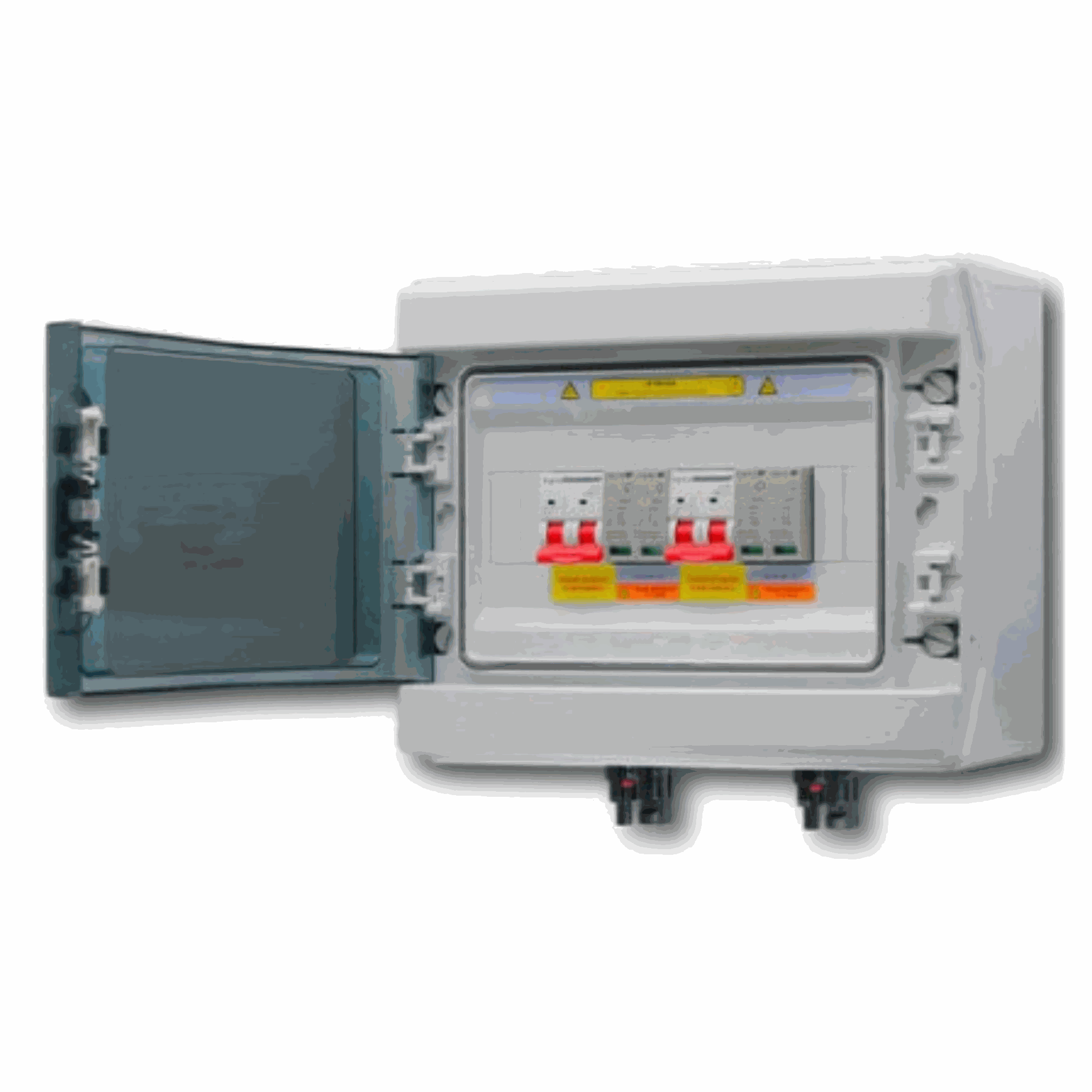 Coffret  AC triphasé 9kW 1Ond 4x16A IP65 avec 300ma -