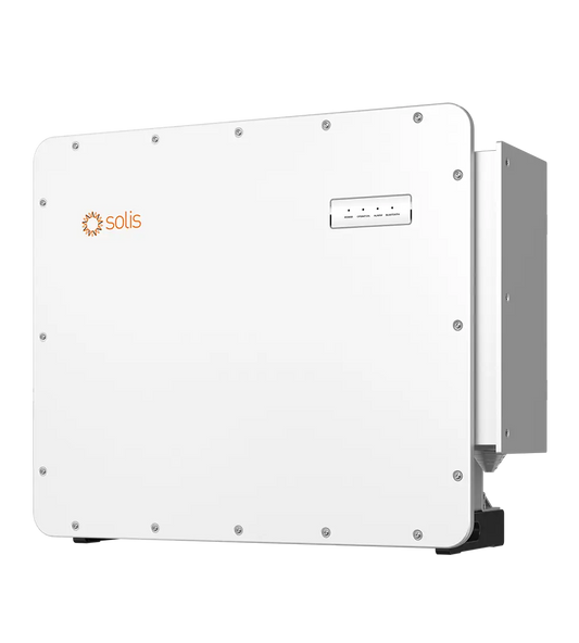 Onduleur Solis S6, 150kW/165kVA, triphasé, 7 MPPT, DC SW, PID, PLC, AFCI 2.0 - 5 ans de garantie