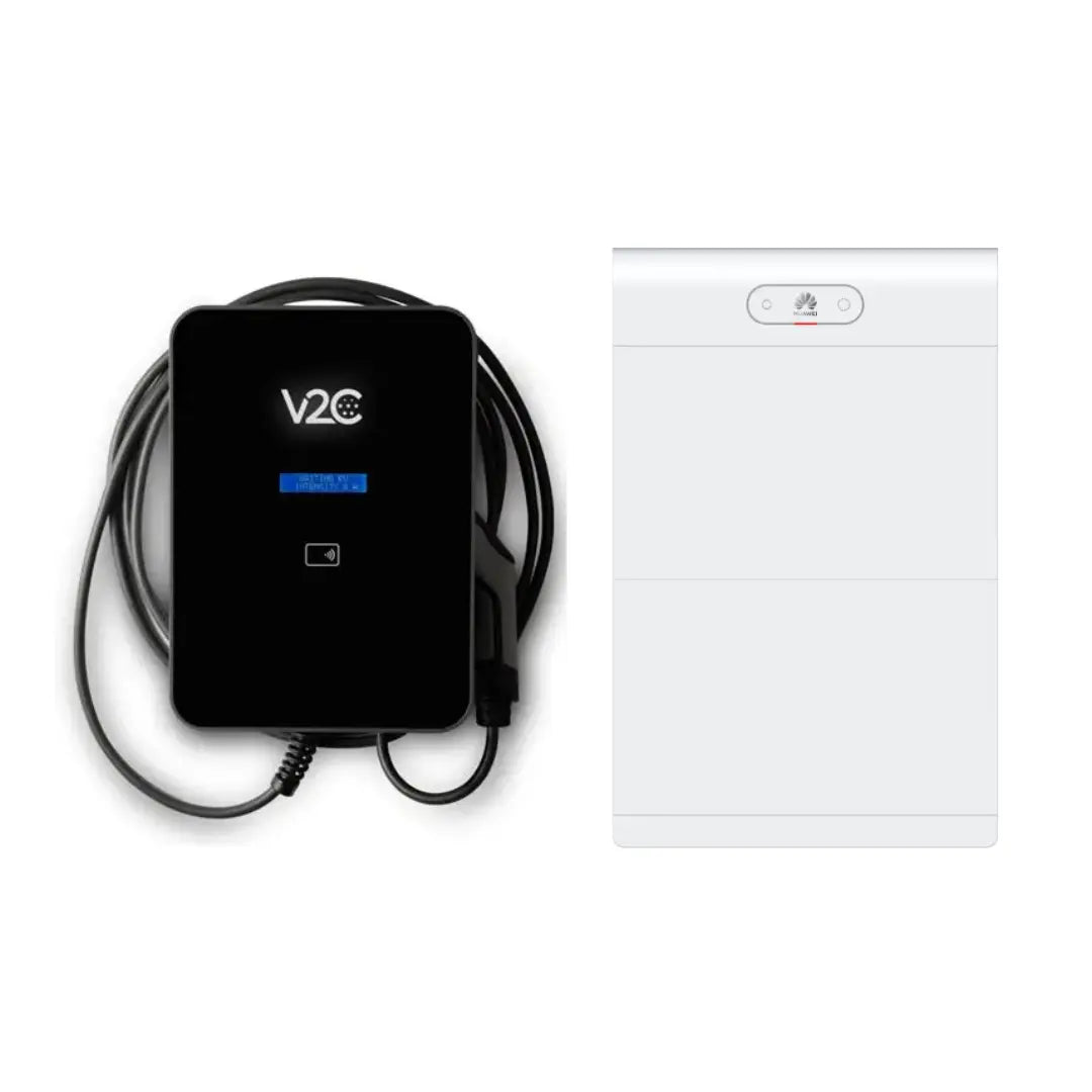 Kit V2C TRYDAN PRO Mono 7,4kW + Huawei 10kW