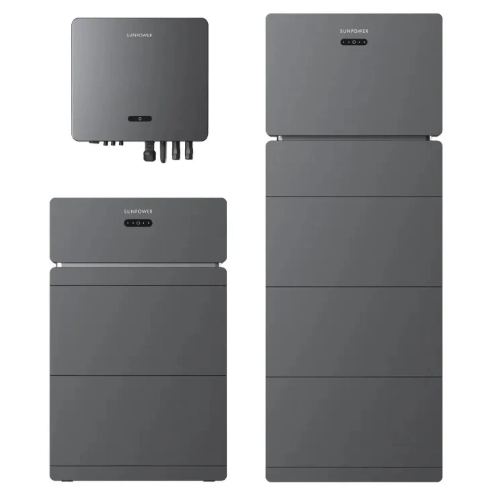 Kit Sunpower All-in-One Système de Stockage Single phase (8kW / 8kVA) 2 MPPT - 10 years warranty